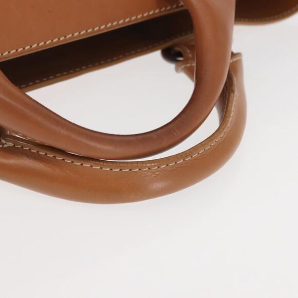 CELINE Boogie Bag Hand Bag Leather Brown - Picture 7 of 13